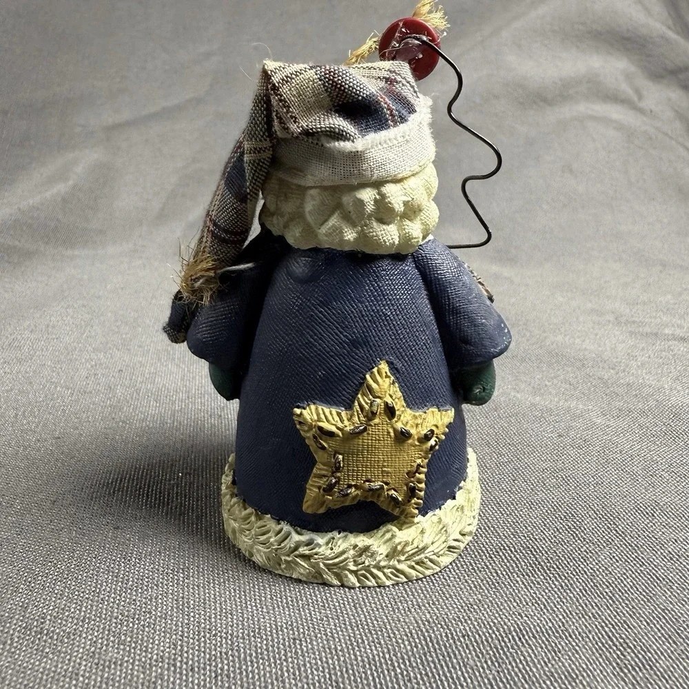 Vintage Santa Claus Figurine with Tree Christmas‎ Decoration